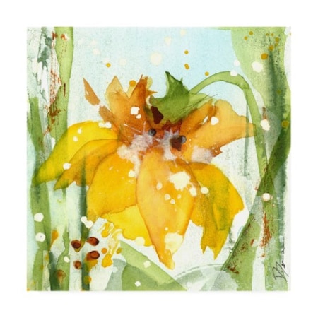 Dawn Derman 'Daffodil' Canvas Art,14x14